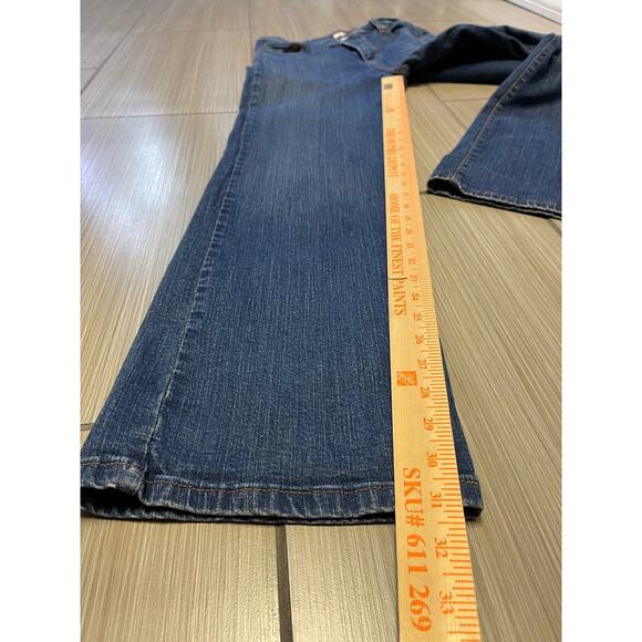 y2k grunge streetwear 00s 90s Levi’s 512 perfectly slimming bootcut jeans sz 12m - Picture 2 of 12